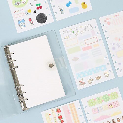Bulk Sticker Book 6 Ring A6 Refill