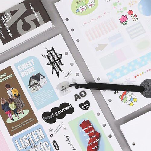 Bulk Sticker Book 6 Ring A5 Refill