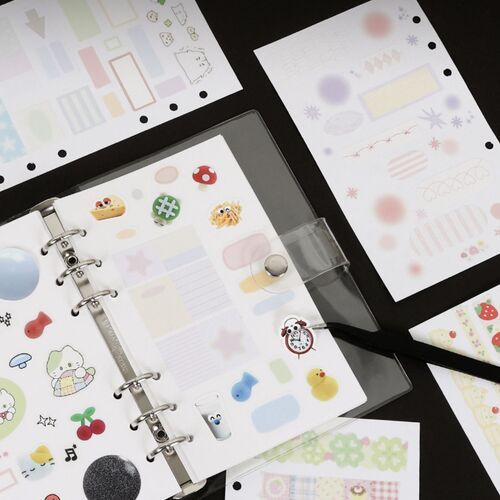 Bulk Sticker Book 6 Ring A5 Refill