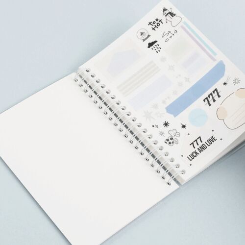 Medium Adorable Double-sided Sticker Book