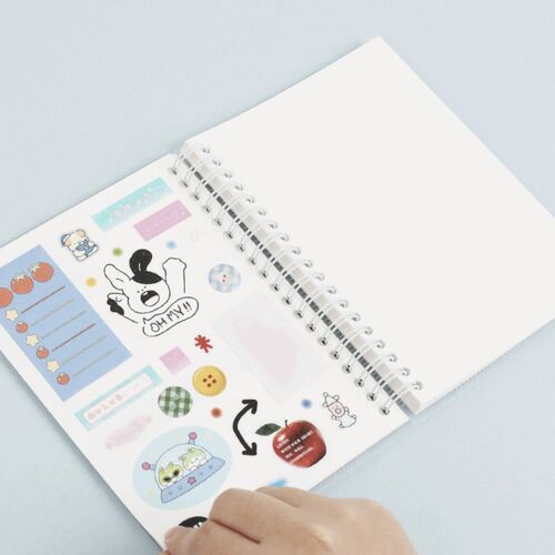 Medium Adorable Double-sided Sticker Book