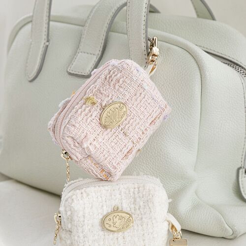 Piyo Tweed Earphone Pouch