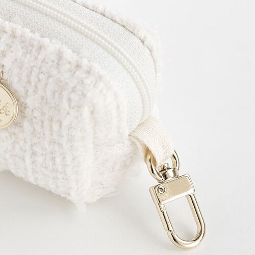 Piyo Tweed Earphone Pouch
