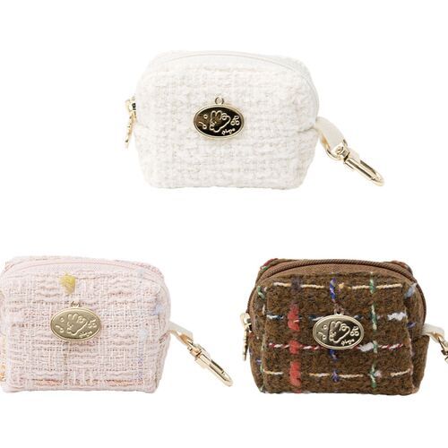 Piyo Tweed Earphone Pouch