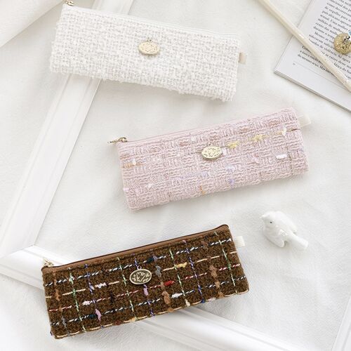 Piyo Tweed Pencil Pouch