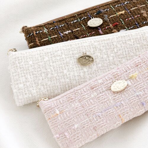 Piyo Tweed Pencil Pouch - Image 6