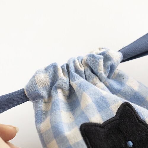 Piyo Drawstring Mini Pouch