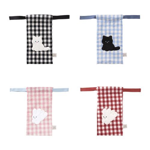 Piyo Drawstring Pencil Pouch