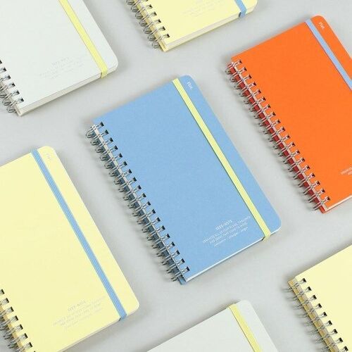 Small Eco Friendly Flat Plain Notebook