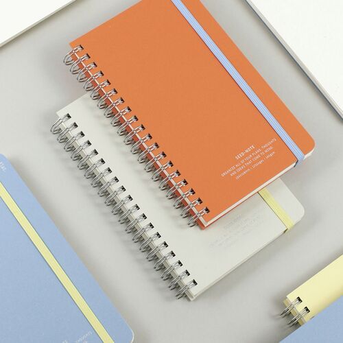 Small Eco Friendly Flat Plain Notebook