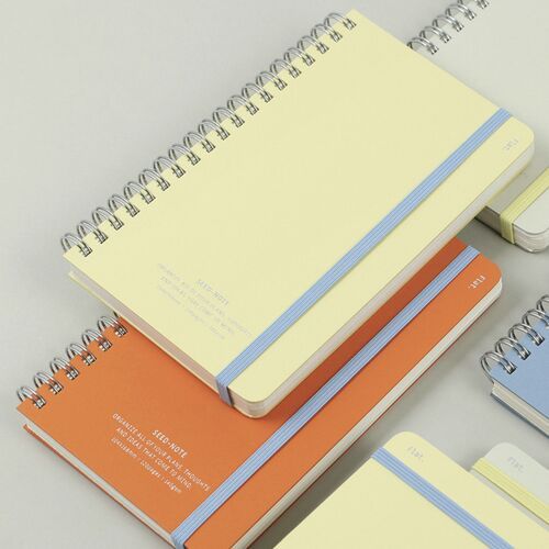 Small Eco Friendly Flat Plain Notebook