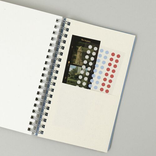 Small Eco Friendly Flat Plain Notebook