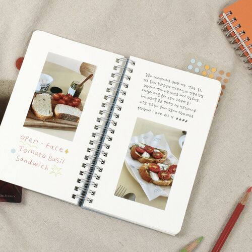 Small Eco Friendly Flat Plain Notebook
