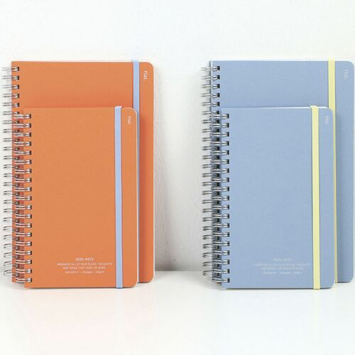 Small Eco Friendly Flat Plain Notebook