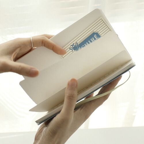 Small Eco Friendly Flat Plain Notebook