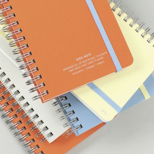 Small Eco Friendly Flat Plain Notebook