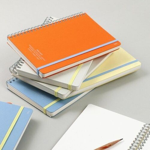 Large Eco Friendly Flat Plain Notebook