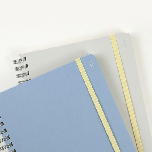 Large Eco Friendly Flat Plain Notebook