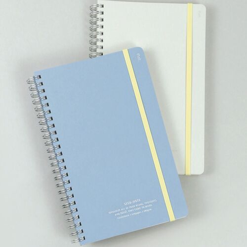 Large Eco Friendly Flat Plain Notebook