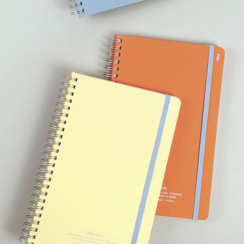 Large Eco Friendly Flat Plain Notebook