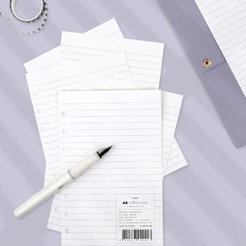 Bulk 6 Ring A6 Note Refill