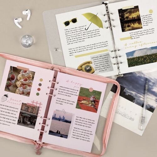 Pastel Bulk 6 Ring A5 Note Refill