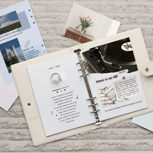 Pastel Bulk 6 Ring A5 Note Refill