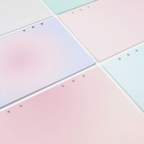 Pastel Bulk 6 Ring A5 Note Refill