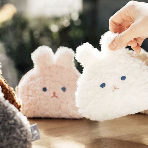 Small Piyo Bunny Halfmoon Pouch