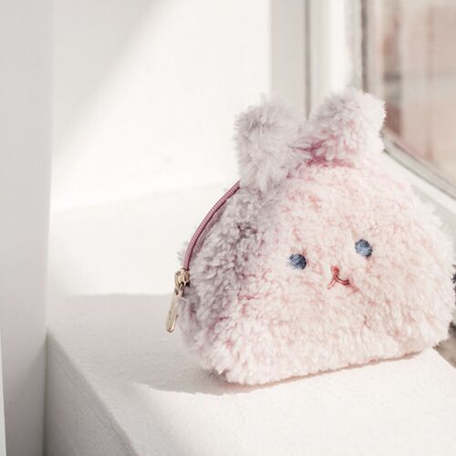 Small Piyo Bunny Halfmoon Pouch