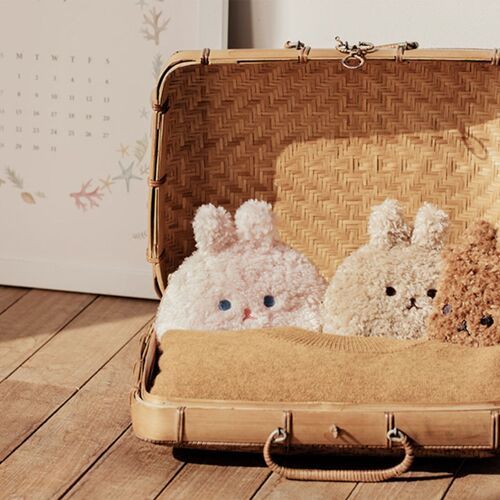 Small Piyo Bunny Halfmoon Pouch