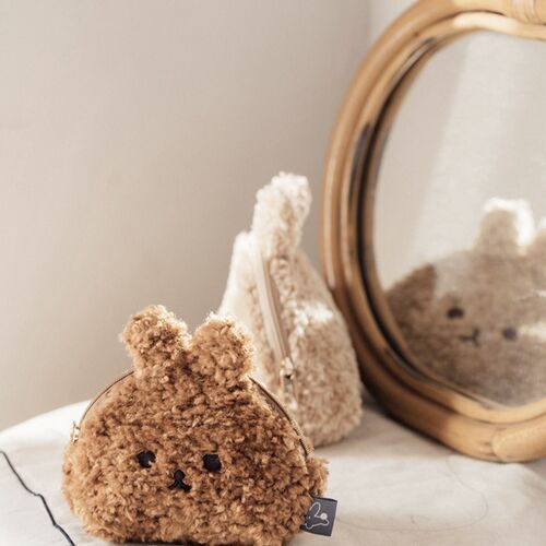 Small Piyo Bunny Halfmoon Pouch