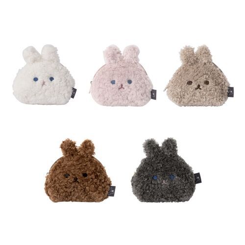 Small Piyo Bunny Halfmoon Pouch