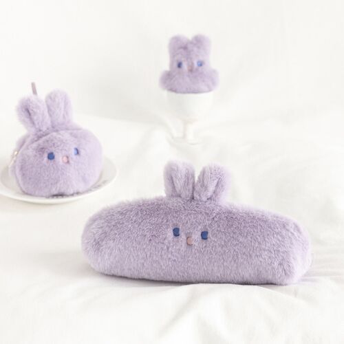 Piyo Bunny Fur Pen Pouch