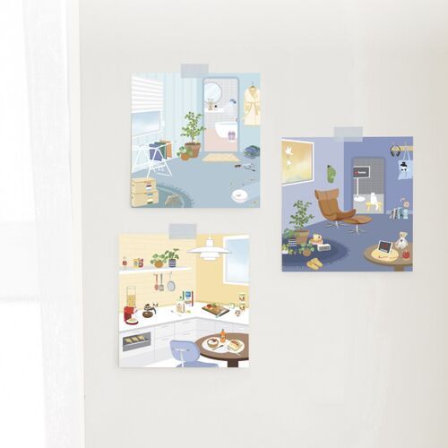 Home Life Deco Sticker v4