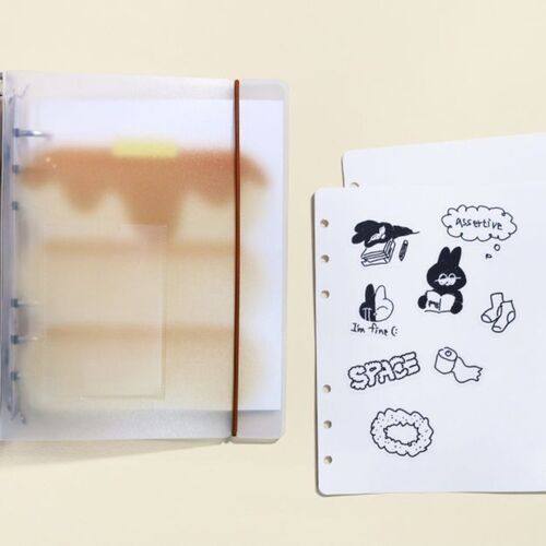 Be On D Sticker Book 6 Ring A6 Wide Refill - Image 7