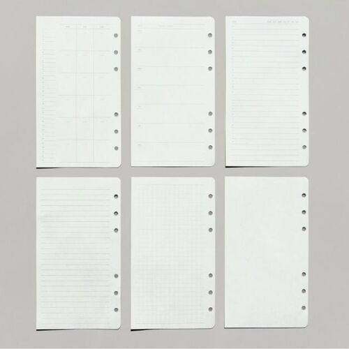 Satin Layer 6 Ring A6 Note Refill - Image 2