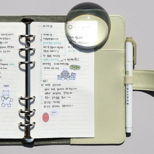 Satin Layer 6 Ring A6 Note Refill - Image 17