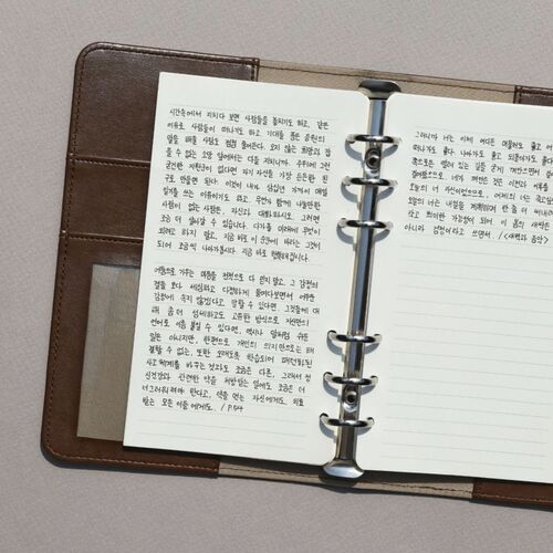 Satin Layer 6 Ring A6 Note Refill - Image 10