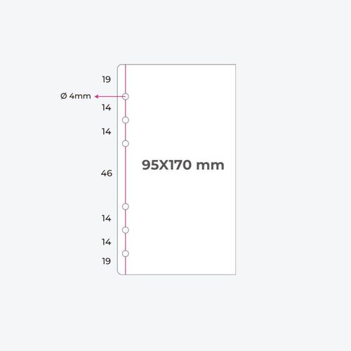 Satin Layer 6 Ring A6 Note Refill - Image 19