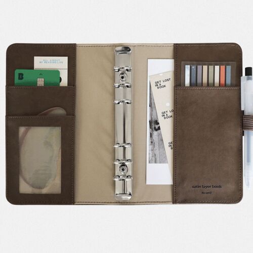 Satin Layer 6 Ring A6 Binder - Image 8