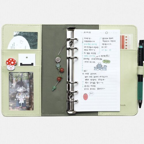 Satin Layer 6 Ring A6 Binder - Image 9