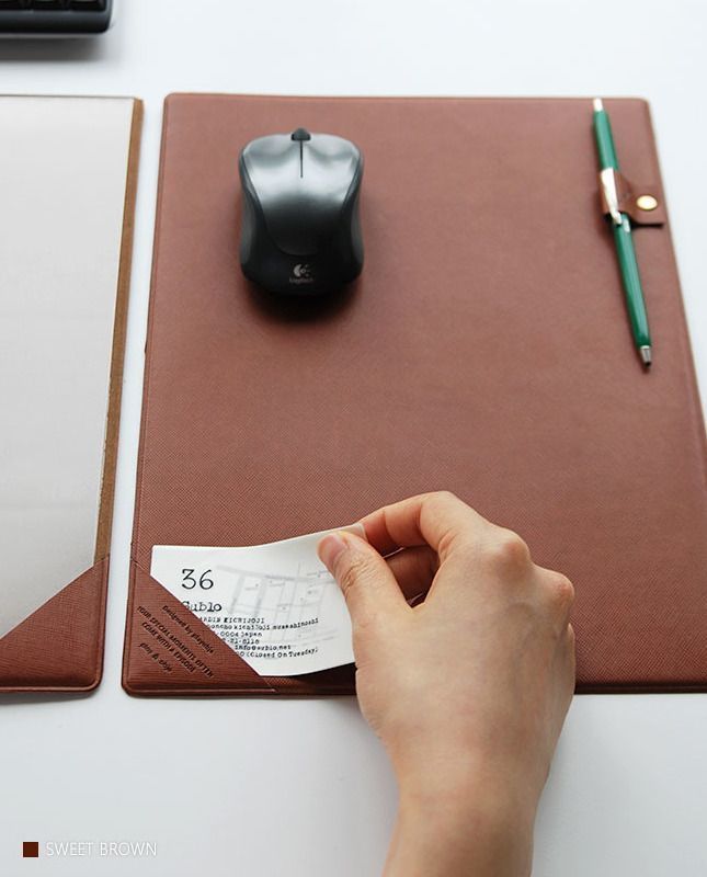 MochiThings: Leather Mouse Pad