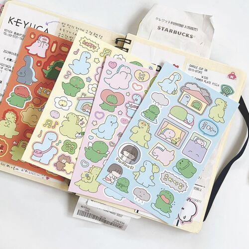 Dino Emotion Deco Sticker