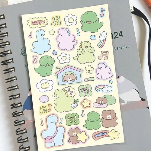 Dino Emotion Deco Sticker