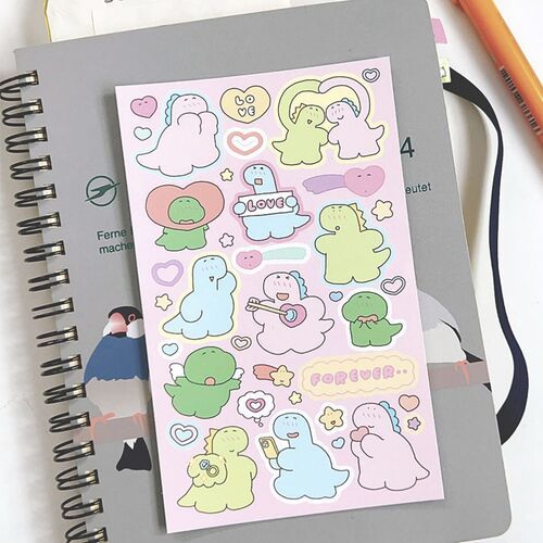 Dino Emotion Deco Sticker