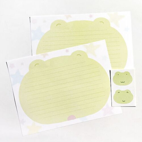 Cow & Frog Letter Set