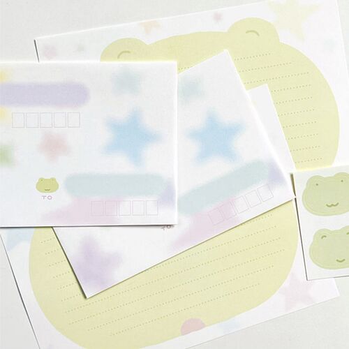 Cow & Frog Letter Set
