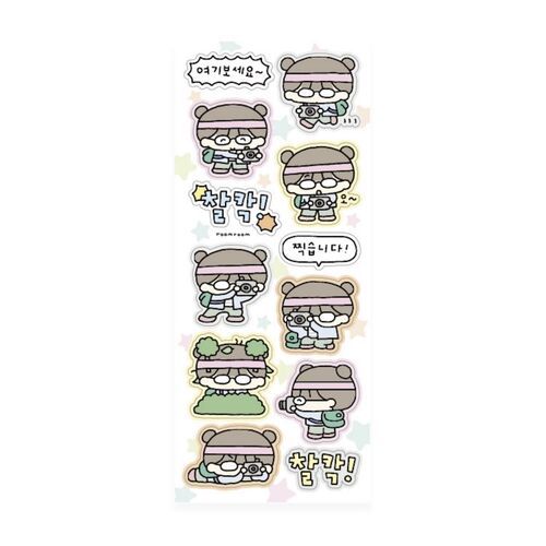 Otaku Girl Deco Sticker