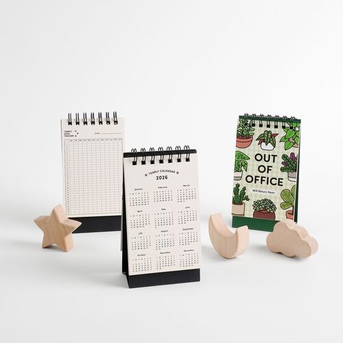 2026 Houseplant Mini Desk Calendar